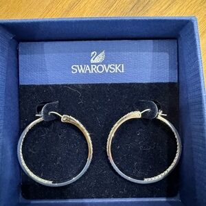 Swarovski Hoop Earrings
